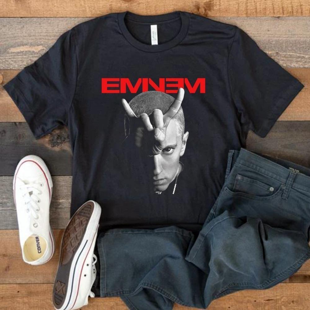 Eminem Horns Fingers Graphics Unisex T-shirt